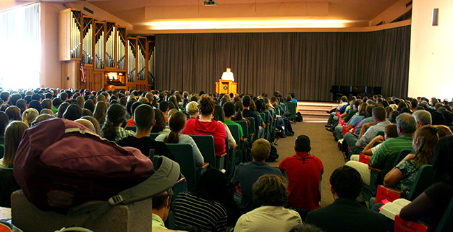 Preview day chapel with David Platt